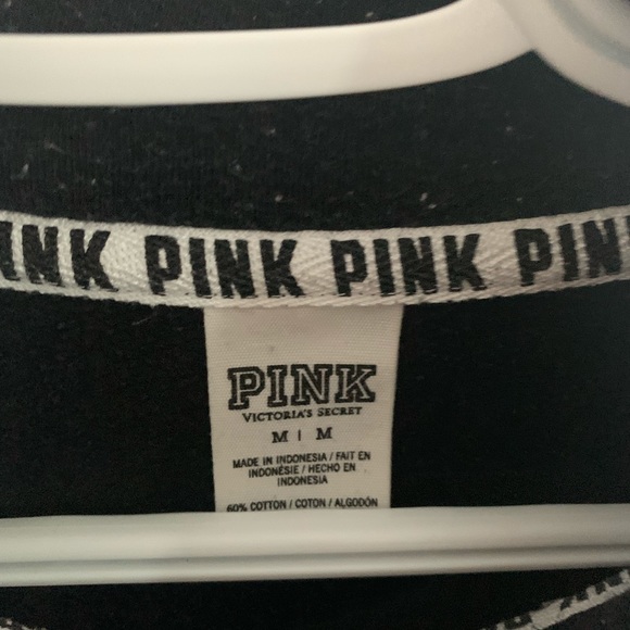VICTORIA SECRET PINK QUARTER ZIP SWEATER - Picture 2 of 4